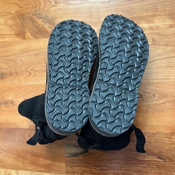 New** Birkenstock Uppsala shearling black boots - Picture 5 of 7